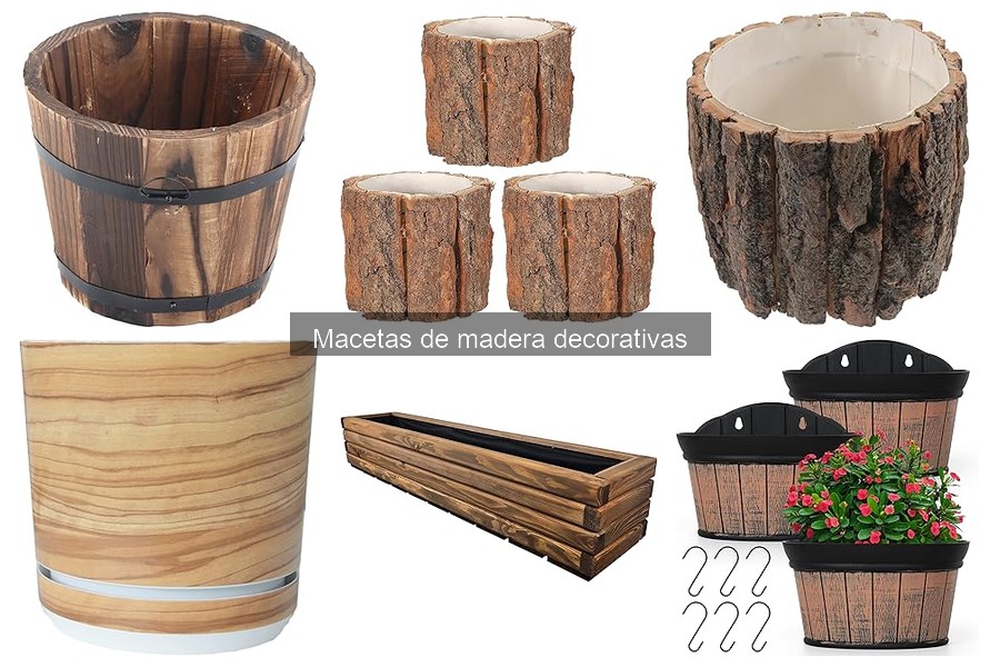 Comparativa: Macetas de Madera vs. Plástico para Jardín