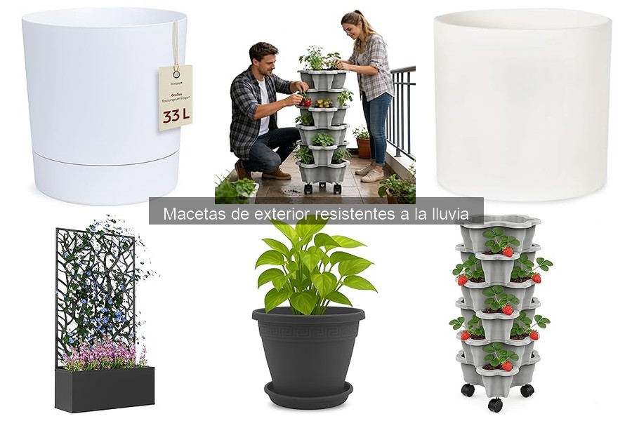 Comparativa: Macetas de plástico vs cerámica para exterior