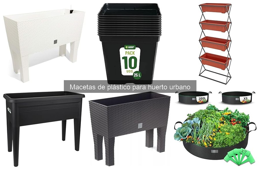 Comparativa: Macetas de plástico vs. cerámica y metal