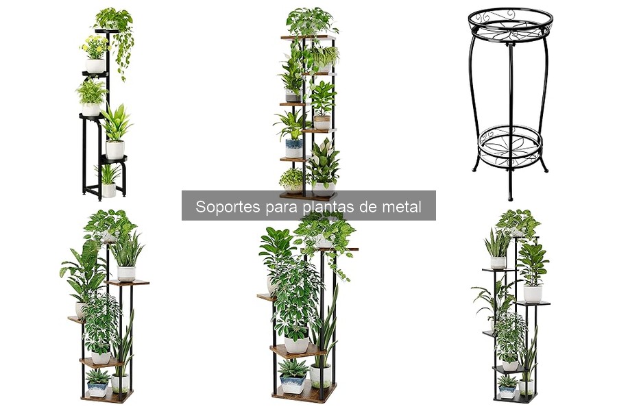 Comparativa: Soportes de Metal vs. Madera para Plantas