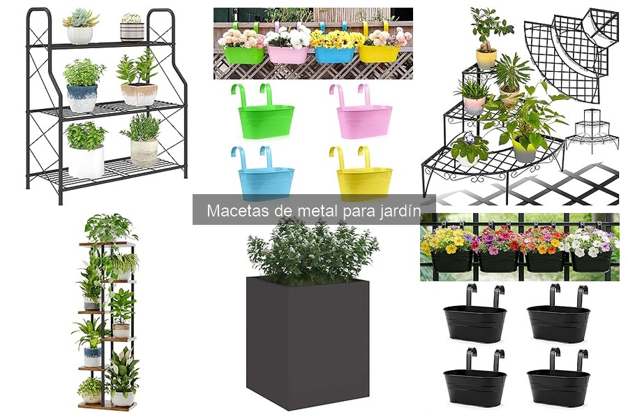 Consejos para el Drenaje en Macetas de Metal para Jardín