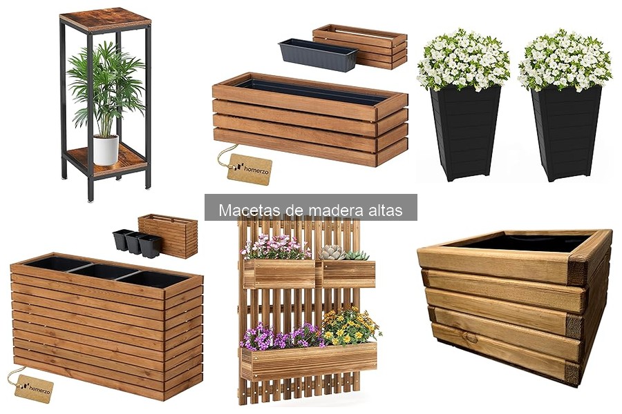 Consejos para Instalar Macetas de Madera Altas en Exteriores