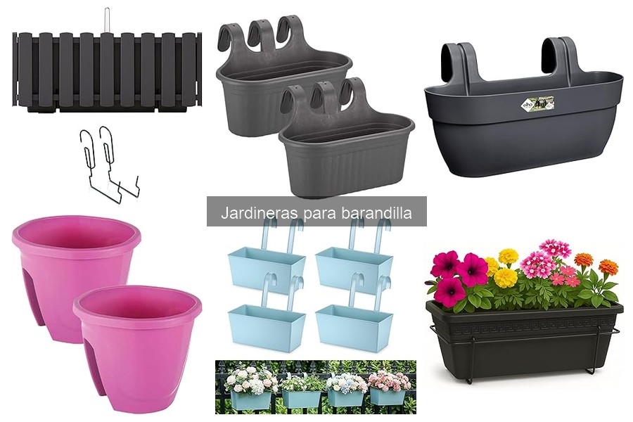 ** Cuidados y Mantenimiento de Jardineras para Barandilla