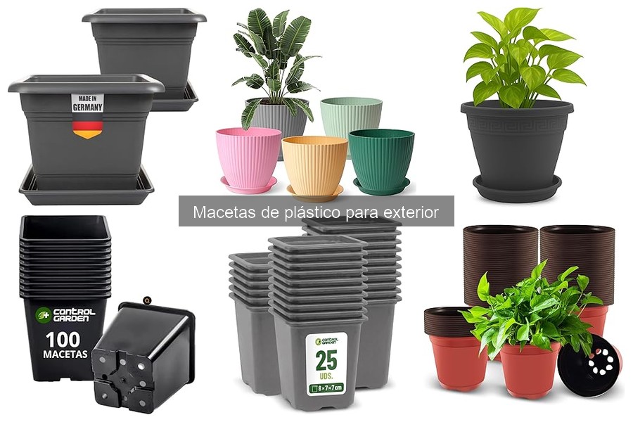 Cuidados y Mantenimiento de Macetas de Plástico en Exteriores