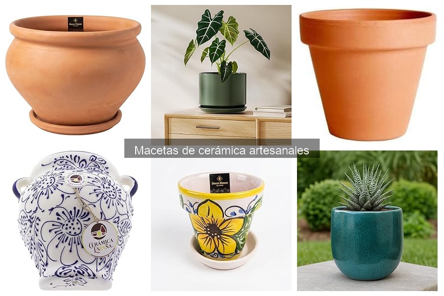 Decora tus macetas de cerámica artesanales con estilo