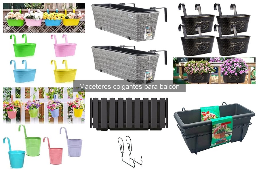 Descubre precios y dónde comprar maceteros colgantes