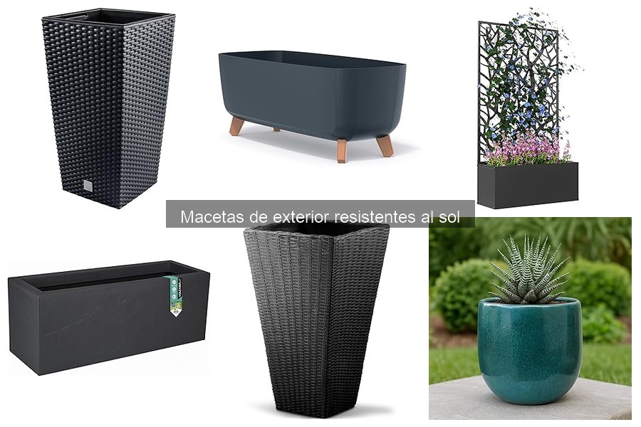 Desventajas de las macetas de exterior resistentes al sol