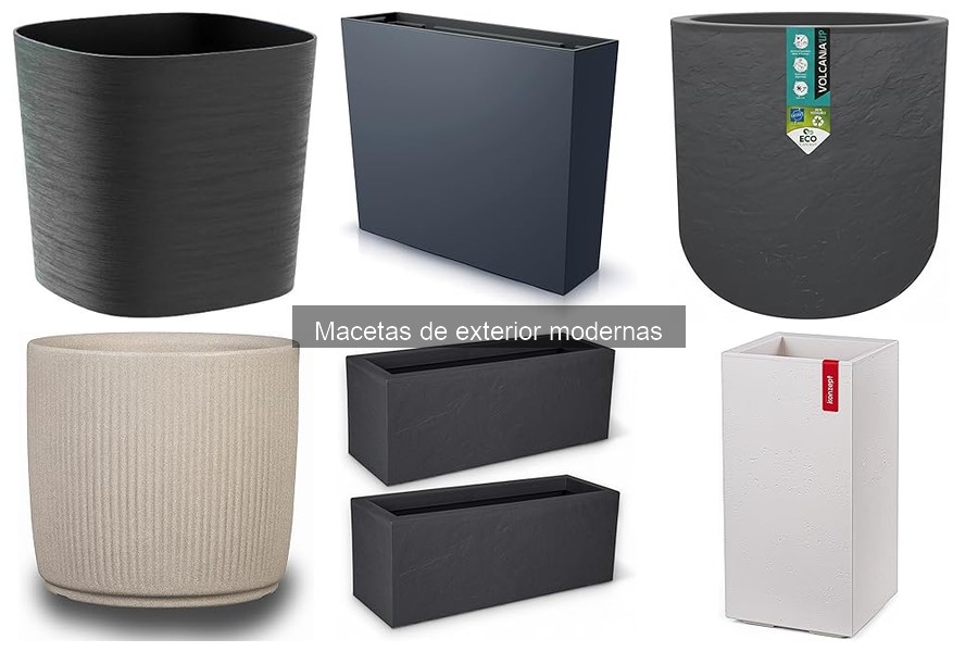 Diferencias entre macetas de plástico y cerámica para exterior