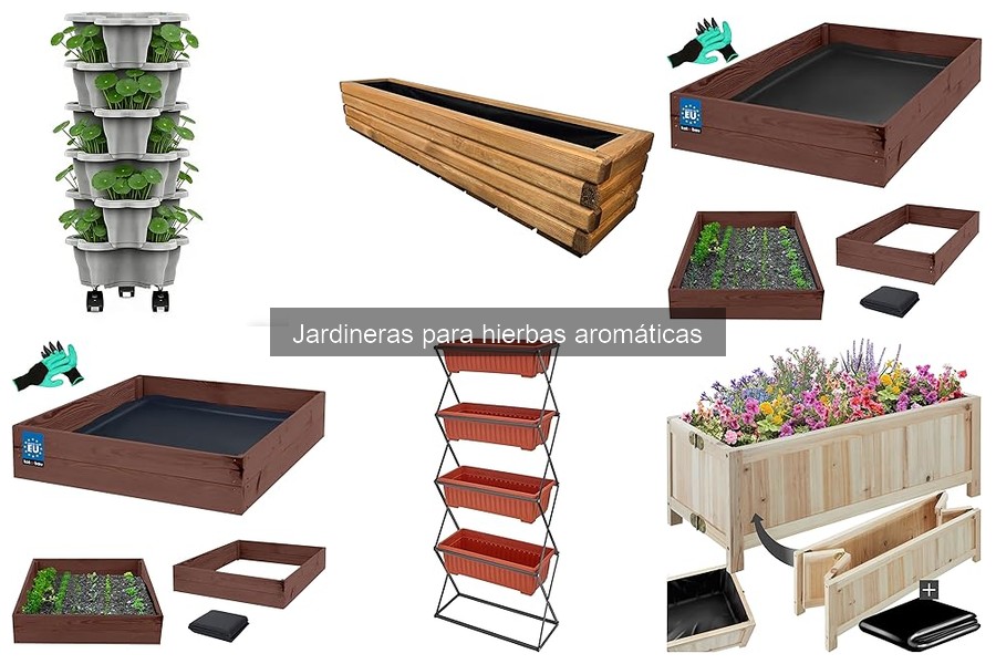 Dónde comprar jardineras para hierbas aromáticas