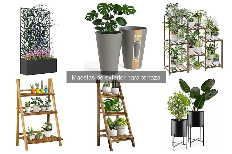 Dónde comprar macetas de exterior en oferta