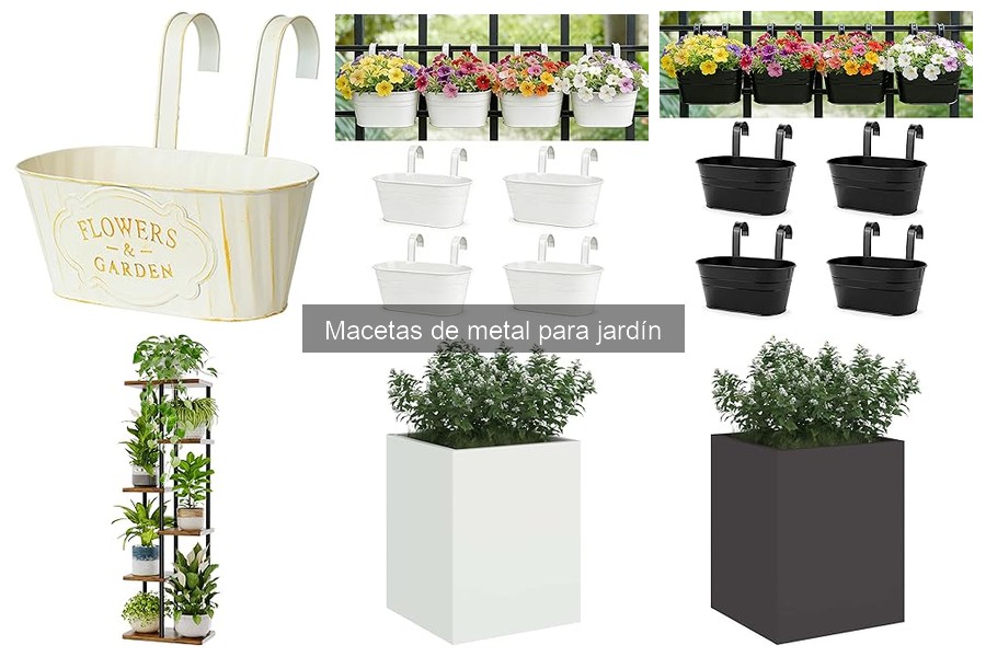 Dónde comprar macetas de metal a buen precio
