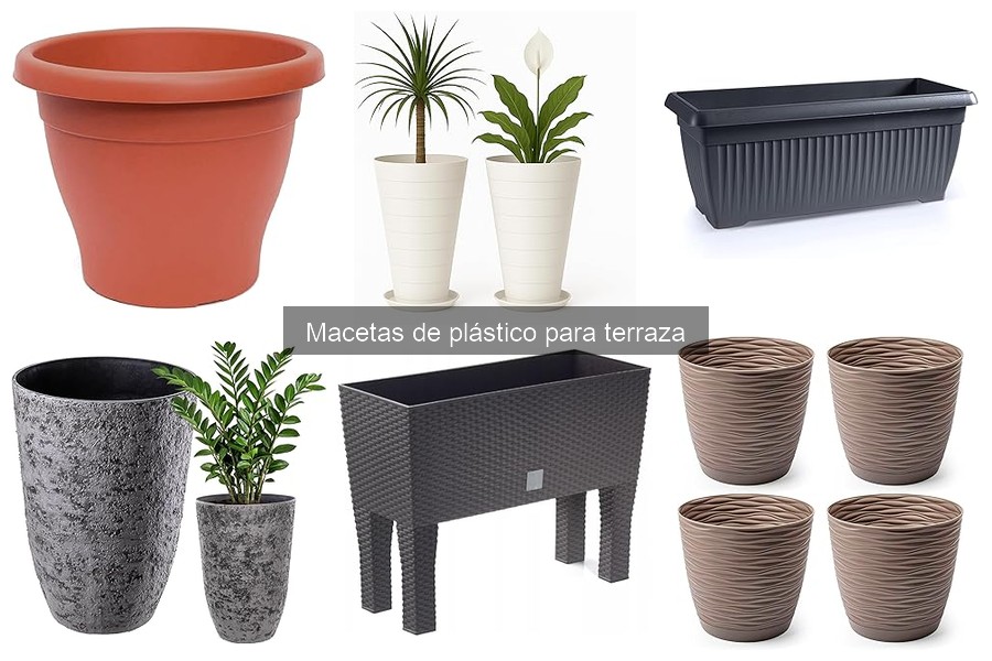 Dónde comprar macetas de plástico para terraza a buen precio
