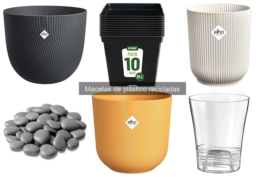 Dónde Comprar Macetas de Plástico Recicladas Online
