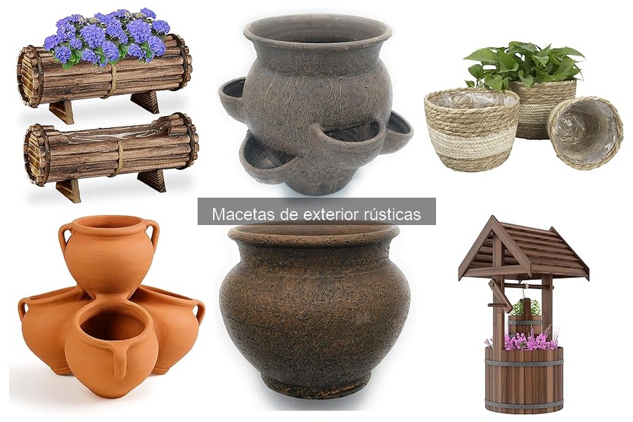 Dónde comprar macetas rústicas para exterior: Guía completa