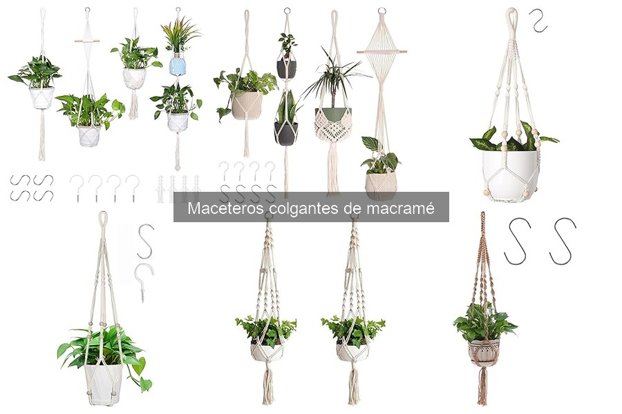 Dónde Comprar Maceteros Colgantes de Macramé: Mejores Opciones