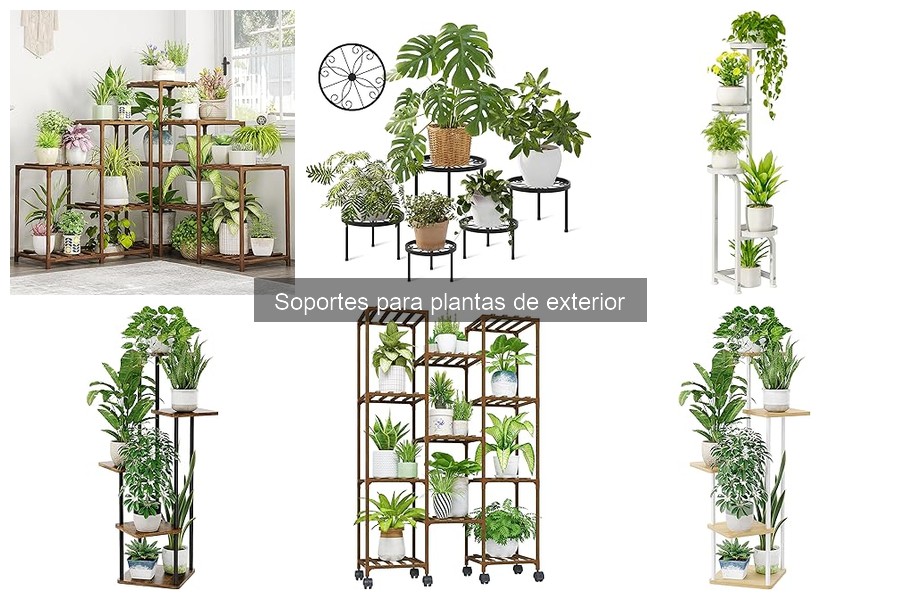 Dónde comprar soportes para plantas de exterior fácilmente