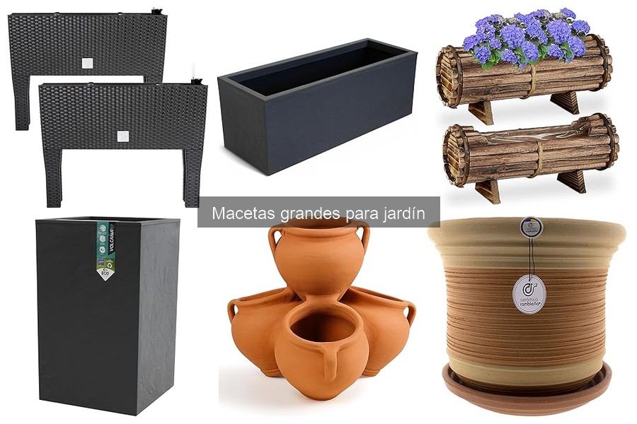 Durabilidad de Macetas Grandes para Jardín en Exterior