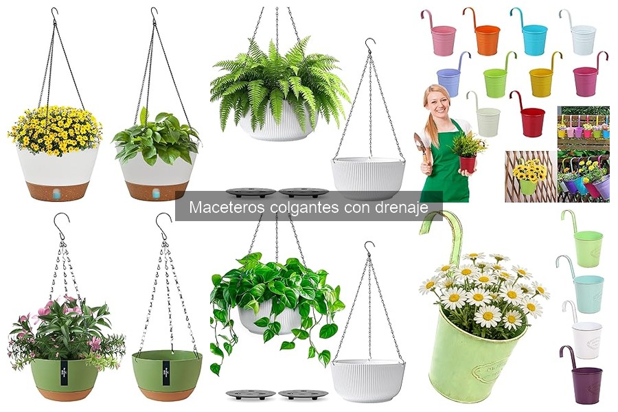 Errores a evitar al comprar maceteros colgantes con drenaje