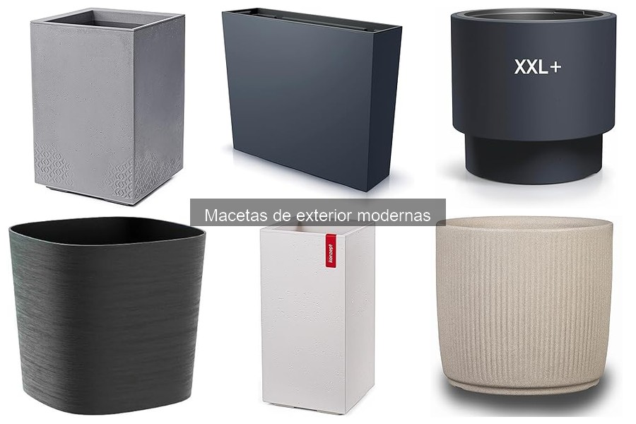 Errores al escoger macetas de exterior modernas: evita fallos