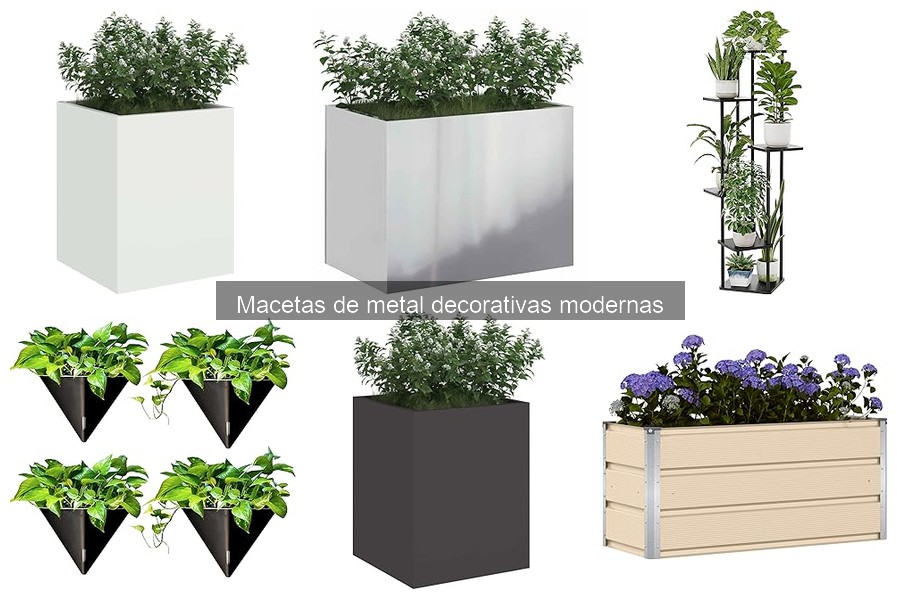 Errores comunes al elegir macetas de metal decorativas