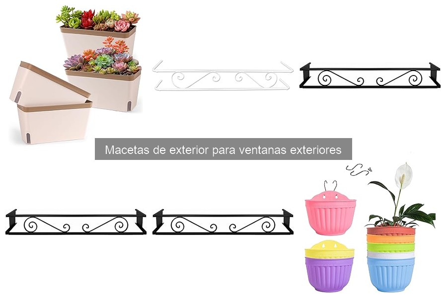 Errores comunes al elegir macetas para ventanas exteriores