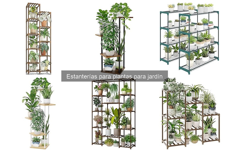 Errores comunes al usar estanterías para plantas en jardín