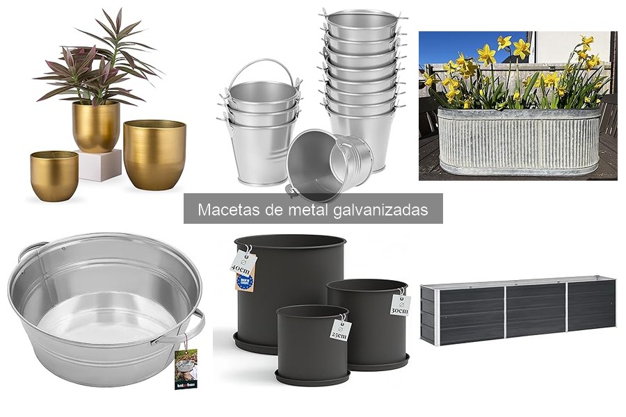 Errores comunes al usar macetas de metal galvanizado