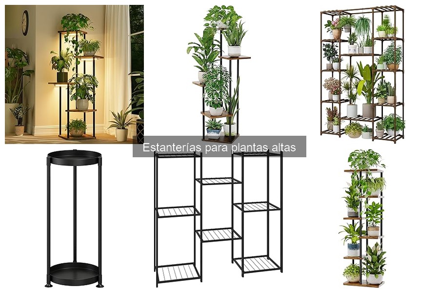Estanterías para Plantas Altas: Decoración y Estilo Interior