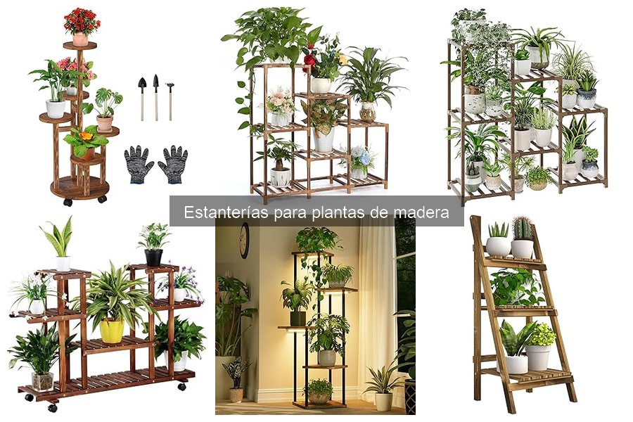 Estanterías para Plantas de Madera Personalizadas: Opciones Únicas