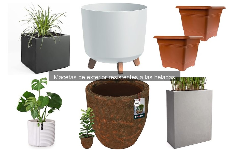 Guia de Compra de Macetas de Exterior Resistentes a las Heladas