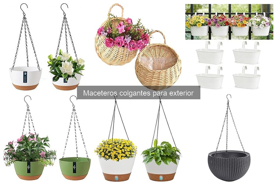 Guía para elegir el mejor macetero colgante para exterior