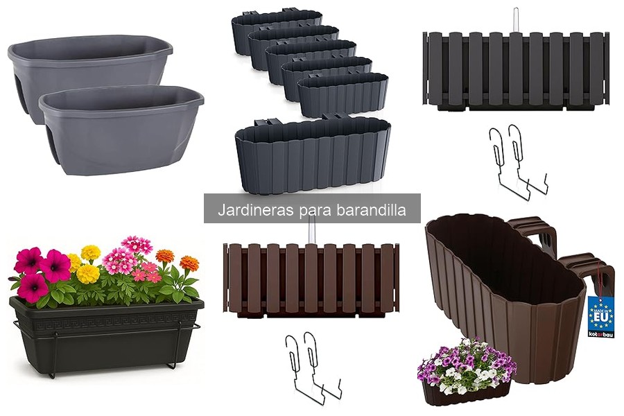 Guía para Elegir Jardineras para Barandilla Perfectas