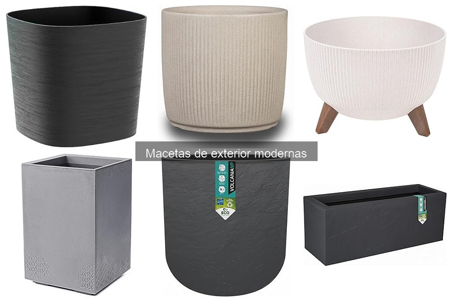Guía para Elegir Macetas de Exterior Modernas