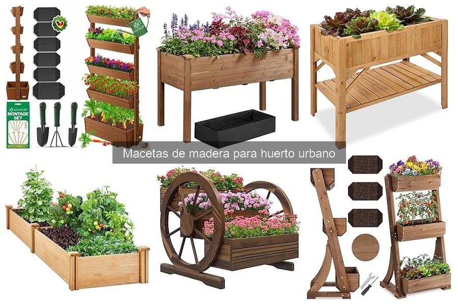 Guía para Elegir Macetas de Madera para Huerto Urbano