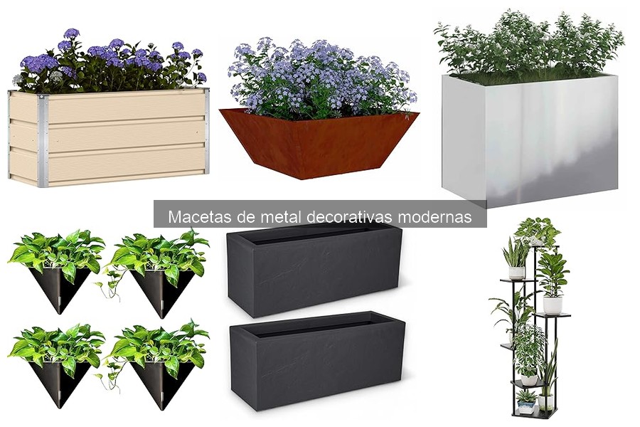 Guía para Elegir Macetas de Metal para Exteriores