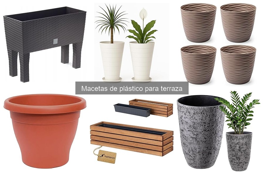 Guía para elegir macetas de plástico para tu terraza