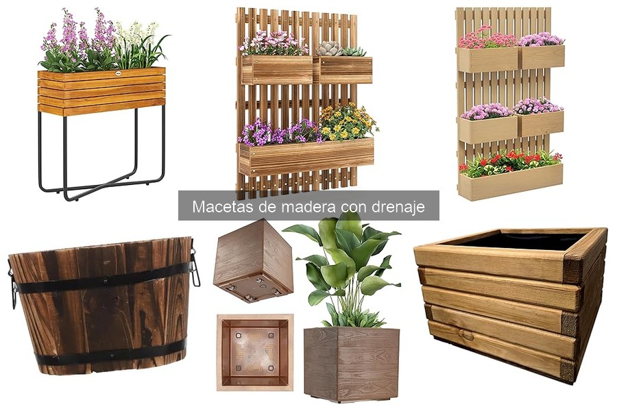 Guía para Instalar Macetas de Madera con Drenaje