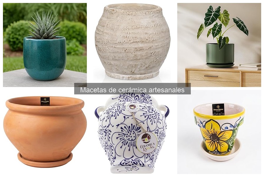 Ideas Creativas para Decorar con Macetas de Cerámica Artesanales