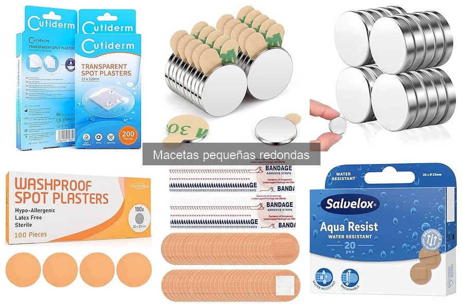 Ideas creativas para decorar con macetas pequeñas redondas