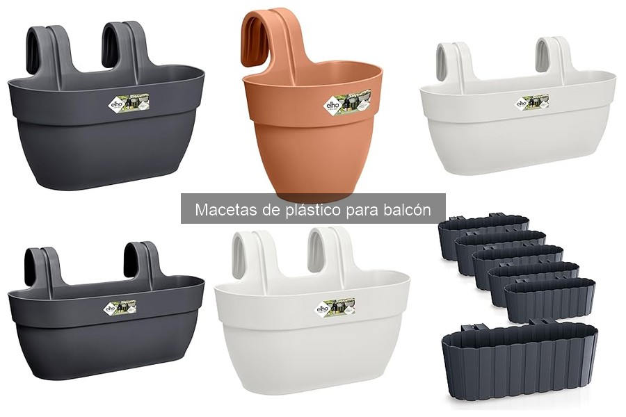 Ideas creativas para decorar tu balcón con macetas de plástico