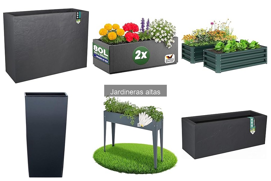 Ideas creativas para integrar jardineras altas en tu hogar