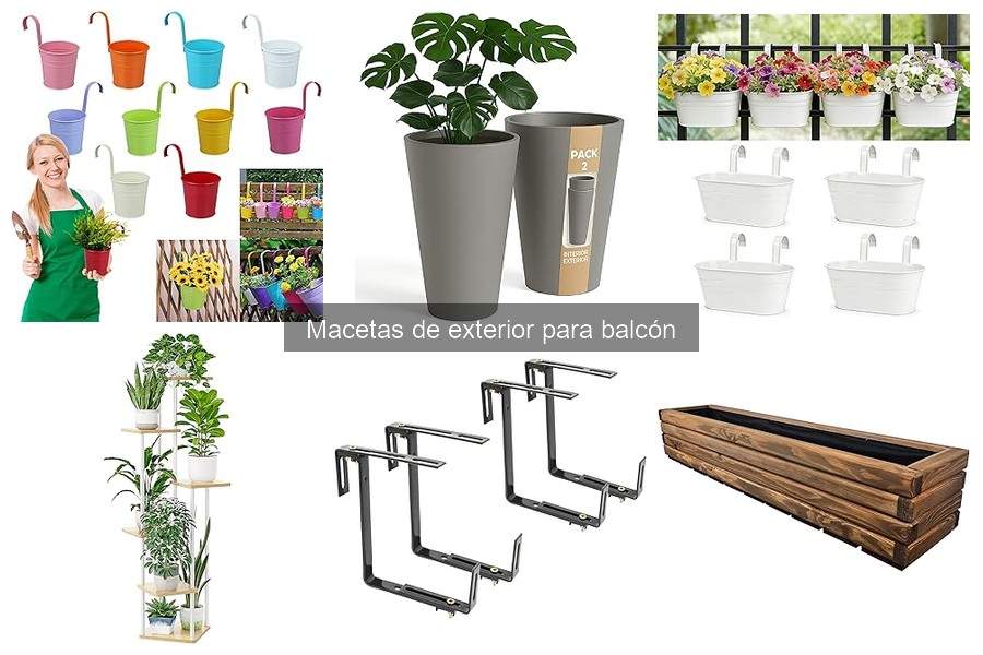 Ideas para Decorar tu Balcón con Macetas de Exterior