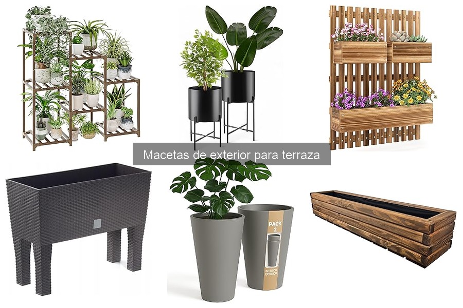 Instrucciones para Colocar Macetas en la Terraza