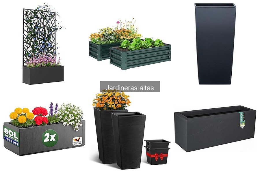 Jardineras altas: Mejores prácticas para plantas específicas