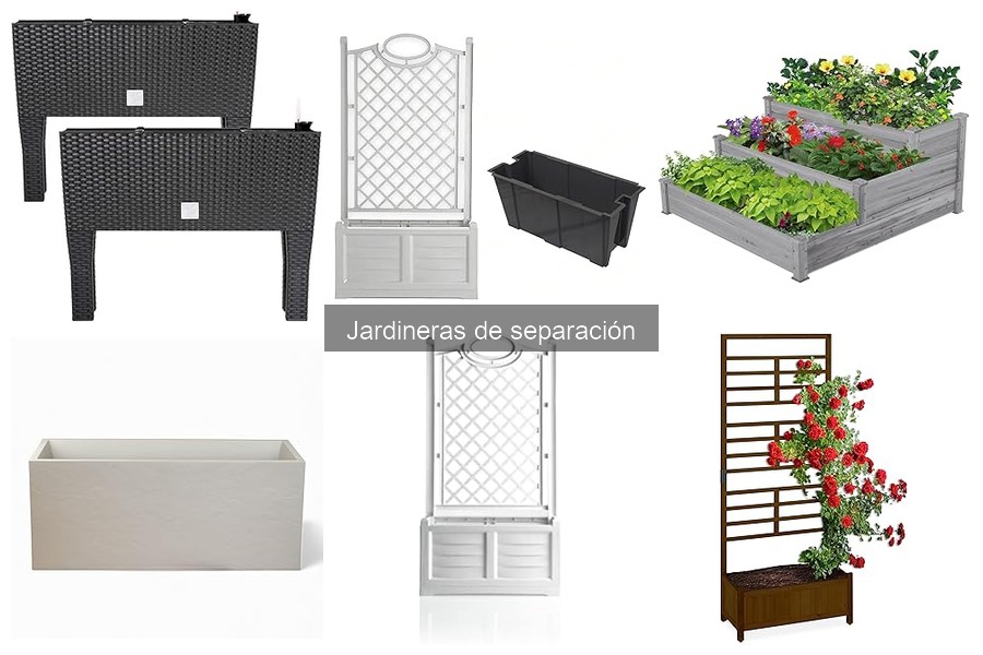 Jardineras de separación: ¿Qué son y cómo utilizarlas?