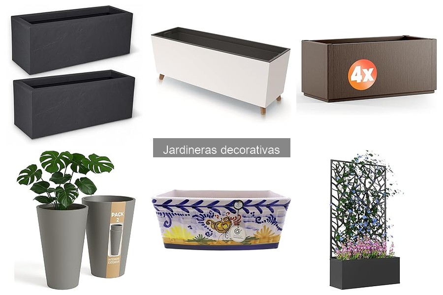 Jardineras decorativas para exterior: las mejores opciones