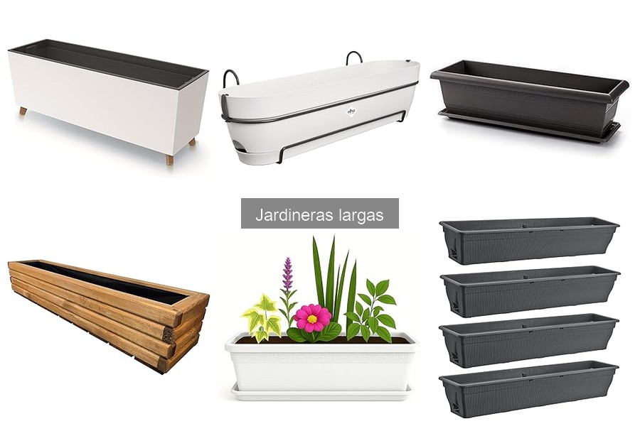 Jardineras largas decorativas para tu hogar: Estilo y Funcionalidad
