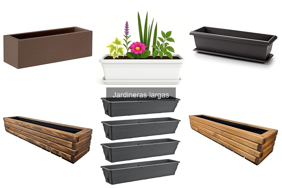 Jardineras Largas para Plantas Específicas: Guía Práctica