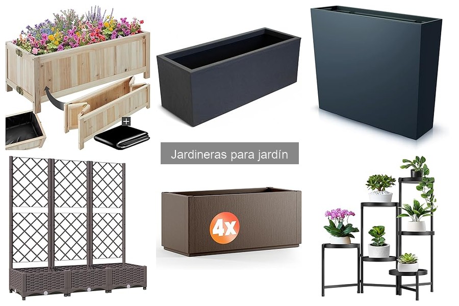 Jardineras para jardín con auto-riego: las mejores opciones