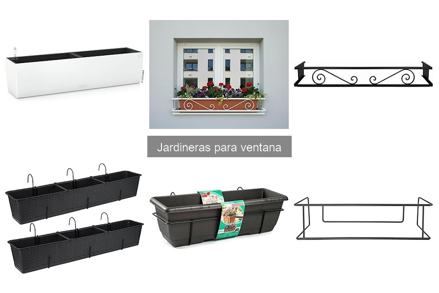 Jardineras para ventana: características y beneficios